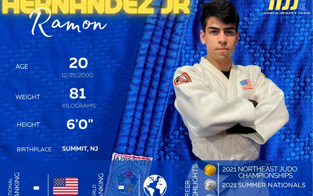 Ramon Hernandez Junior Wins Gold At USA Judo Pont Roster Event Northeast Judo Championships